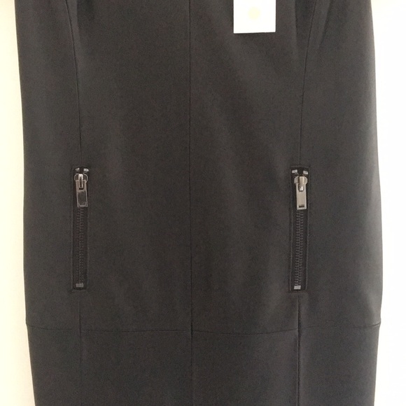 ETCETERA • Stunning Black Leather CARLISLE Dress - Picture 7 of 16